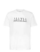Shadow T-Shirt Makia White