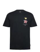 Rose And Crown Graphic T-Shirt Lyle & Scott Navy
