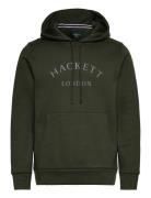 Heritage Ess Aw Hoody Hackett London Khaki