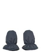 Puffer Baby Mittens Muffu Wheat Navy