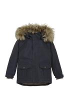 Jacket Solid En Fant Navy
