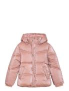 Quilted Shiny Jacket Minymo Pink