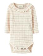 Nbfosophia Ls Slim Body Lil Lil'Atelier Pink