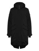 City Fishtail Padded Parka Superdry Black