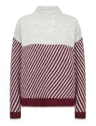 Sc-Nessie Stripe Soyaconcept Burgundy