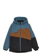 Ski Jacket - Colorblock Color Kids Patterned