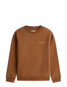Mini Corp C-Neck Sweatshirt Tommy Hilfiger Brown