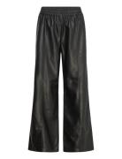Tasher Wide Leg Pu Trouser French Connection Black