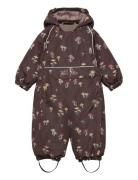 Ppdard Snowsuit Petit Piao Brown