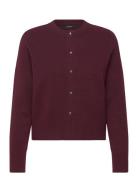 Vmkacy Ls O-Neck Cardigan Vero Moda Burgundy