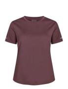 Team Logo Tee Röhnisch Burgundy