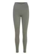 Ultimate Wrap Over Tights Drop Of Mindfulness Khaki