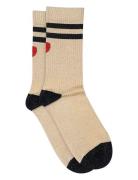 Elga Glitter Socks Mp Denmark Beige