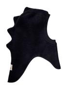 Balaclava Triangles Wool Huttelihut Navy