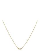 Theodora Necklace Gold White Syster P Gold