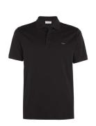 Smooth Cotton Slim Polo Calvin Klein Black