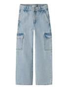 Nkfrose Hw Wide Cargo Jeans 6190-Bs Noos Name It Blue