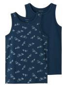 Nkmtank Top 2P Titan Skater Noos Name It Navy