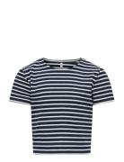 Kognella Striped S/S O-Neck Top Jrs Noos Kids Only Navy
