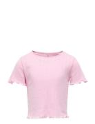 Kogcarlotta Life S/S Top Jrs Noos Kids Only Pink