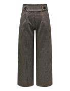 Jdygeggo Mia Long Check Pant Jrs Noos JDY Brown