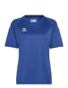 Hmlcore Volley Tee Wo Hummel Blue