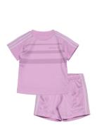 Short Tee Set Adidas Originals Pink