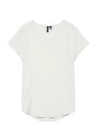Vmbella Ss Top Wvn Noos Vero Moda White