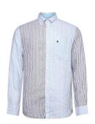 Douglas Linen Mix Shirt-Classic Fit Morris White