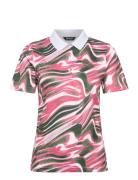 Lds Victoria Drycool Polo Abacus Pink