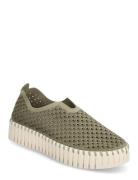 Tulip Slip-In On Plateau Sole Ilse Jacobsen Green