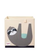 Storage Box 3 Sprouts Patterned