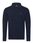 Ls Millers River Pique Polo Timberland Navy