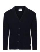Lambswool Button Cardigan Lindbergh Navy