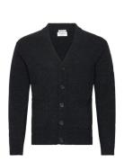 Lambswool Button Cardigan Lindbergh Grey