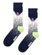 Snowy Night Sock Happy Socks Navy