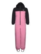 Hmljr Block Snowsuit Wp Hummel Pink