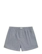 Stripe And Solid Boxer Shorts 2-P GANT Blue