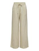 Jdysay Hw Linen Wide Pant Wvn JDY Beige