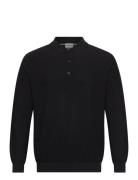100% Merino Polo Knit Lindbergh Black Black