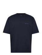Candle Label Boxy Ss T-Shirt Daily Paper Navy