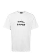 Dias Stacked Ss T-Shirt Daily Paper White