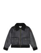 Shearling Jacket Wrangler Black