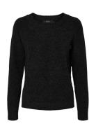 Vmmdoffy Ls O-Neck Blouse Ga Noos Vero Moda Maternity Black