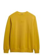 Micro Logo Crew Superdry Yellow