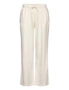 Trousers Linen Blend Lindex White