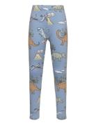 Leggings Dino Aop Lindex Blue