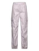 Trousers Cargo Poplin Aop Lindex Pink