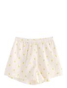 Pyjama Shorts Seersucker Lindex White