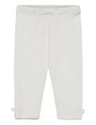 Capri Leggings With Bow Lindex White